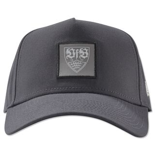 graue Kappe mit VfB Wappen auf der Vorderseite