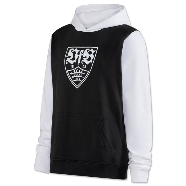 VfB Hoodie Baseball schwarz
