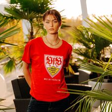 VfB women t-shirt MEIN VEREIN red