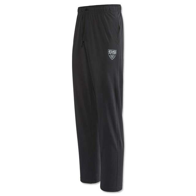 schwarze Pyjama Hose mit VfB Wappen