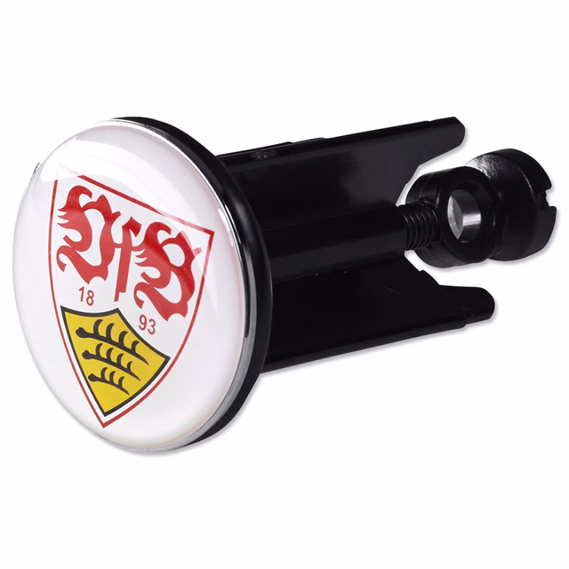 Waschbeckenstöpsel mit VfB Wappen