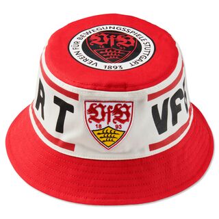 Oberseite des VfB Wendefischerhuts mit VfB Wappen und der Aufschrift Verein für Bewegungsspiele Stuttgart 1893