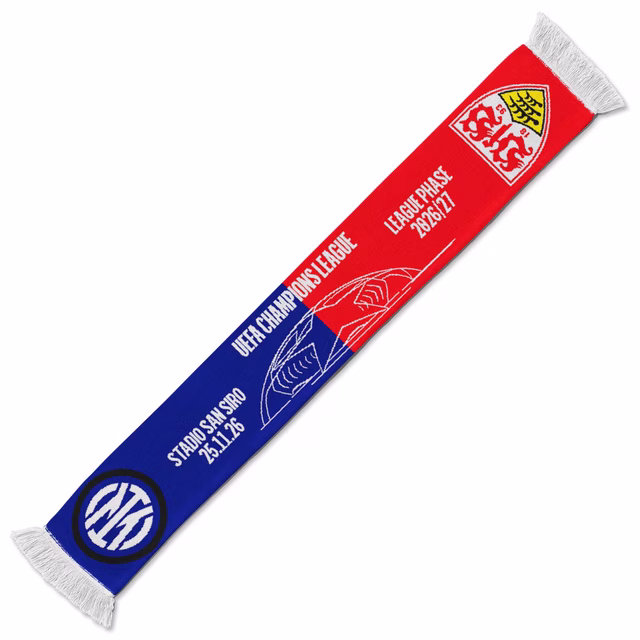 VfB CL matchday scarf Milan Stuttgart
