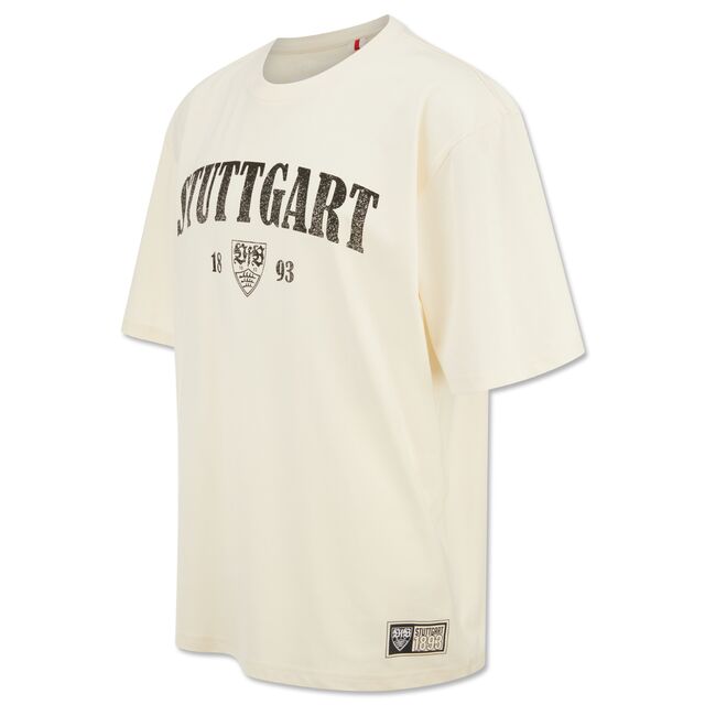 VfB t-shirt Stuttgart oversized white