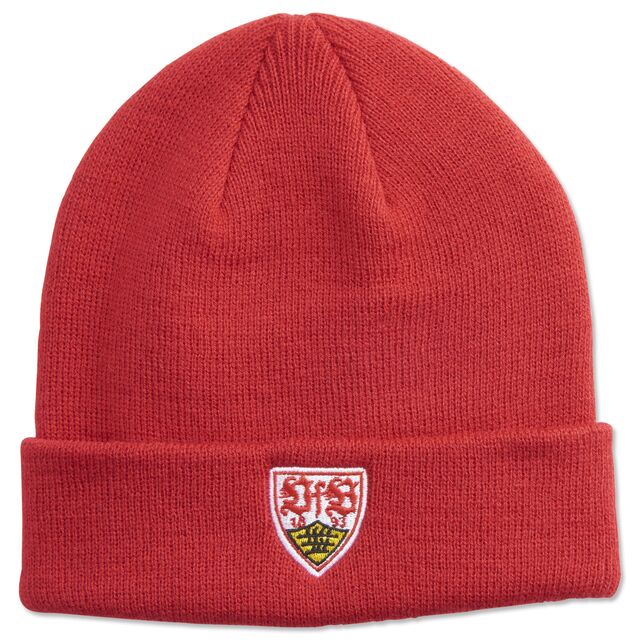 rote Mütze mit VfB Wappen