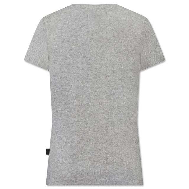 graue Rückseite des VfB Damen T-Shirts Eleganz