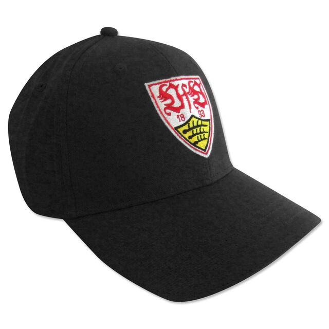 VfB Cap Wappen schwarz