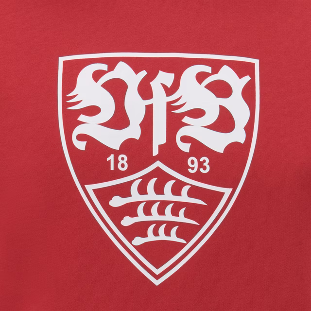 VfB Hoodie Baseball rot