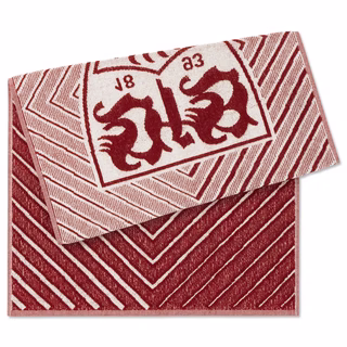 VfB Handtuch Wappen bordeaux