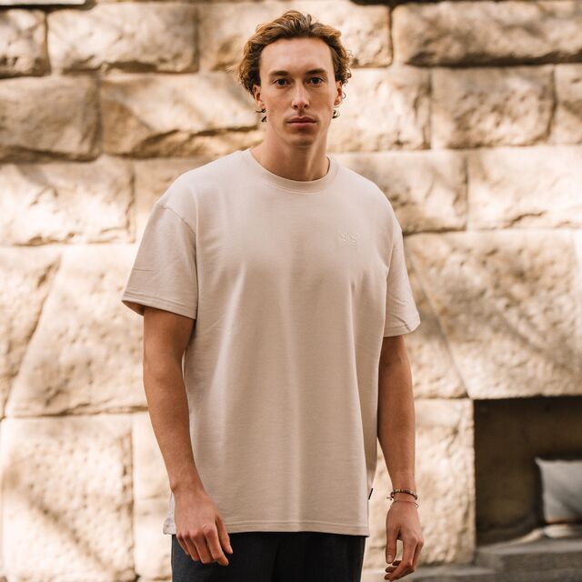 VfB Kleinigkeit T-Shirt Stadtbild beige