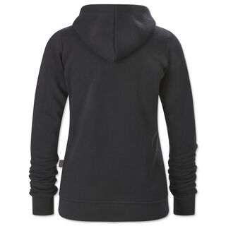 schwarze Rückseite des Hoodies