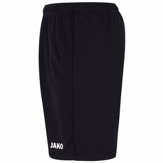 Seitenansicht der Shorts mit kleinem weißen JAKO Logo am Bein