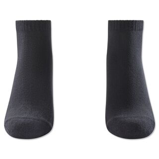 schwarzes Paar Sneakersocken