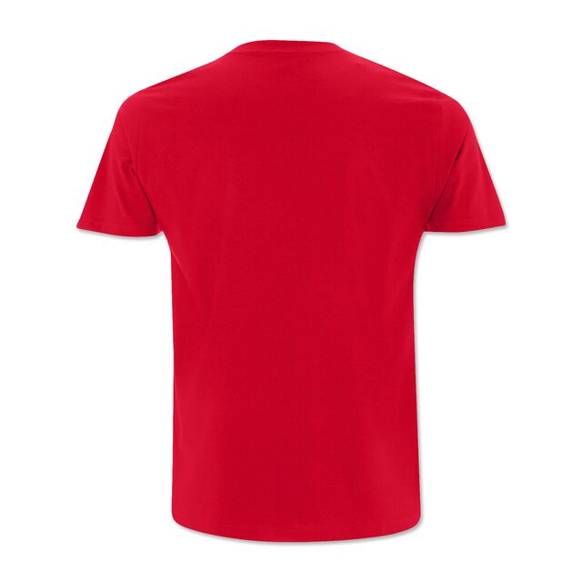 rote Rückseite des VfB T-Shirts MEIN VEREIN rot