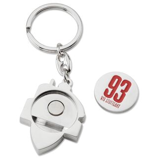 Einkaufschip mit Nummer 93 und Aufschrift VfB Stuttgart