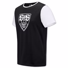 VfB T-Shirt Baseball schwarz