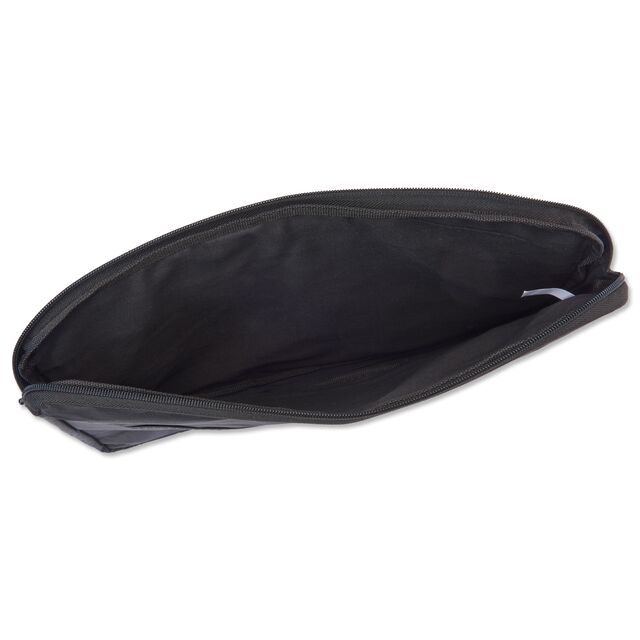schwarze Innenseite der geöffneten VfB Laptoptasche