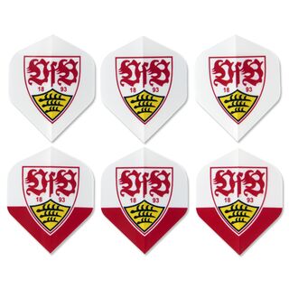 Dart-Flight mit VfB Wappen 