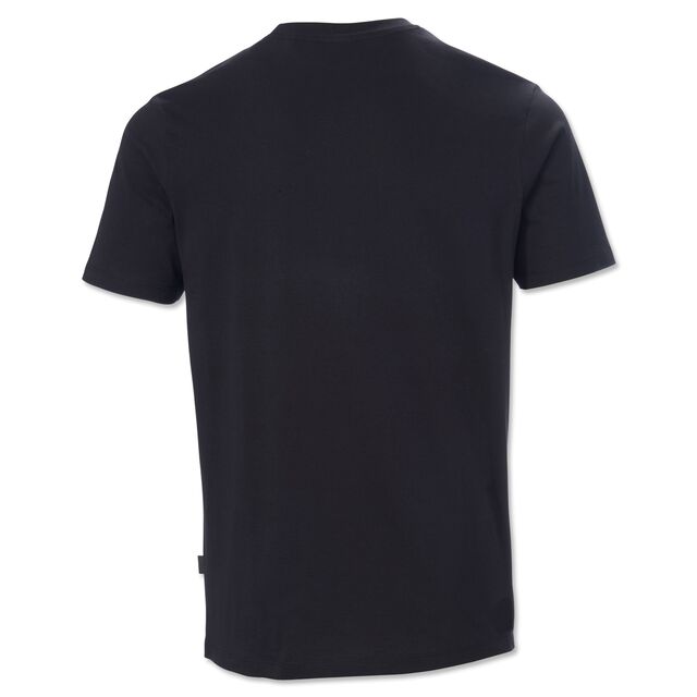 schwarze Rückseite des VfB T-Shirts Wappen used