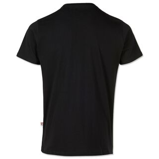 schwarze Rückseite des VfB T-Shirts Wappen Vielfalt