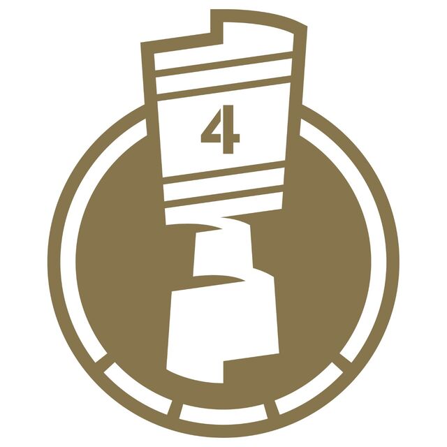Ärmelbatch DFB Pokal in gold 