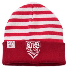VfB baby striped hat