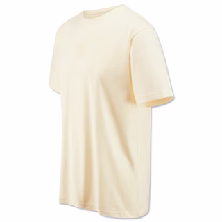T-Shirt in Beige mit beigefarbenem VfB Wappen in der Mitte 