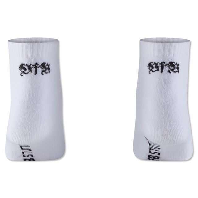 weißes Paar Sneakersocken mit VfB Schriftzug hinten