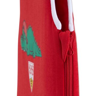 Seitenansicht des Baby Schlafsacks mit Reißverschluss