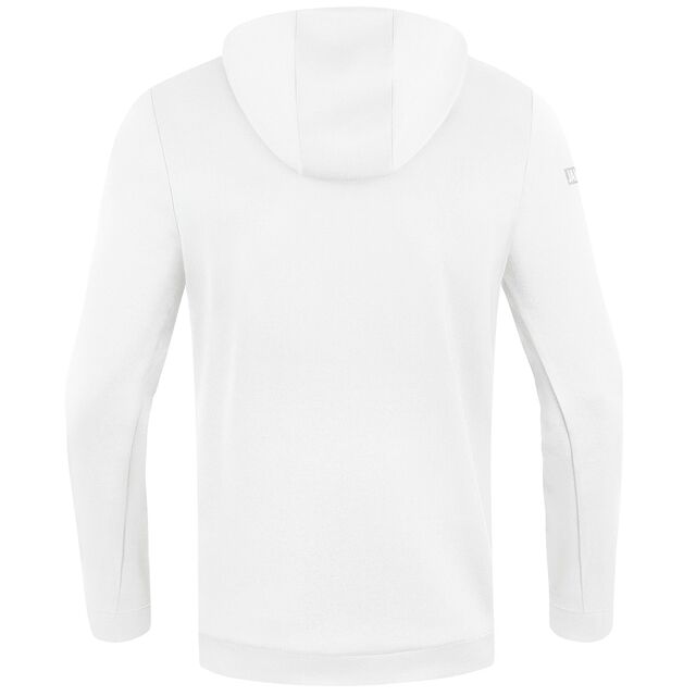 weiße Rückseite des Zip Hoodies 24/25