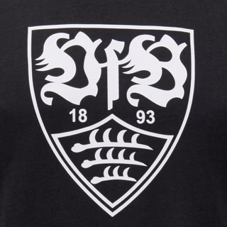 VfB T-Shirt Baseball schwarz