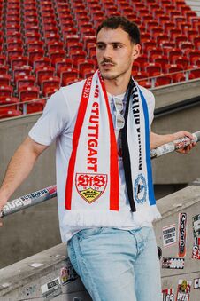 VfB Begegnungsschal Pokalfinale 2025