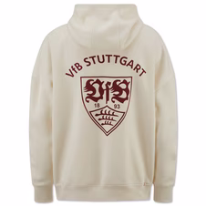 VfB Hoodie Wappen creme
