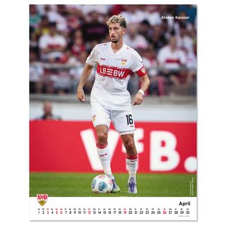 Kalenderblatt April mit Atakan Karazor