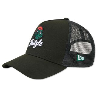 Schwarze Cap mit Fritzle Grafik und Schriftzug Fritzle 
