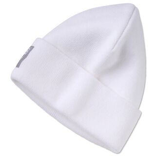 weiße Beanie mit VfB Wappen