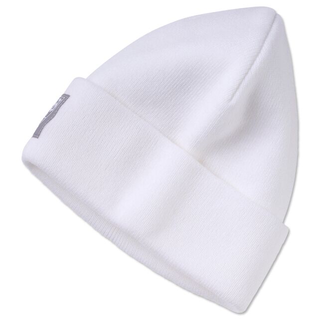 weiße Beanie mit VfB Wappen