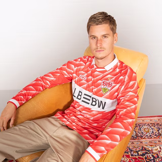 VfB away jersey champions league long-sleeve 26/27