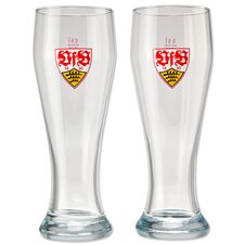 VfB Weizenbierglas 2er Set