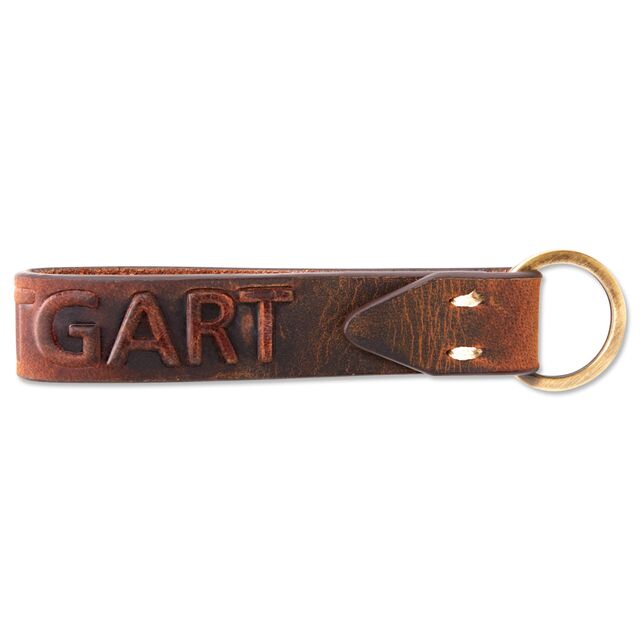 VfB keyring leather brown