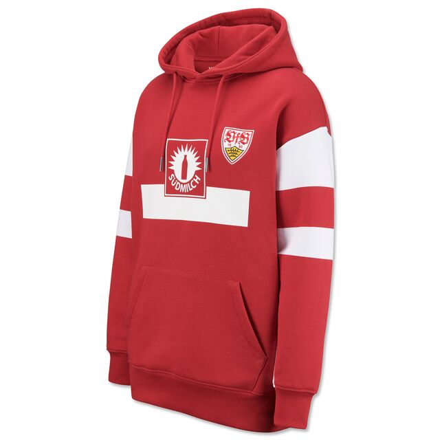 VfB hoody Südmilch red