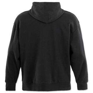 schwarze Rückseite des Hoodies 25/26