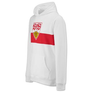 VfB hoody chest ring white red