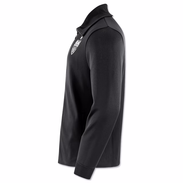 schwarze Seite der Tracksuite Jacke Freizeit 25/26