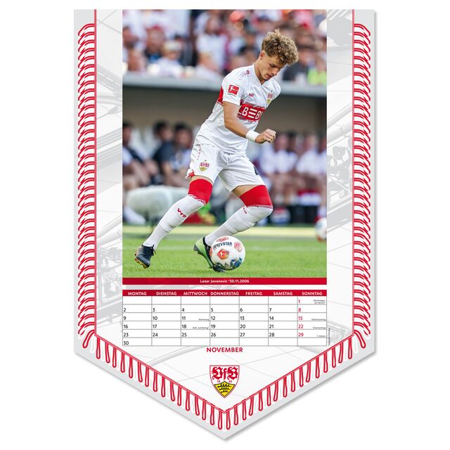 Kalenderblatt November mit Lazar Jovanovic