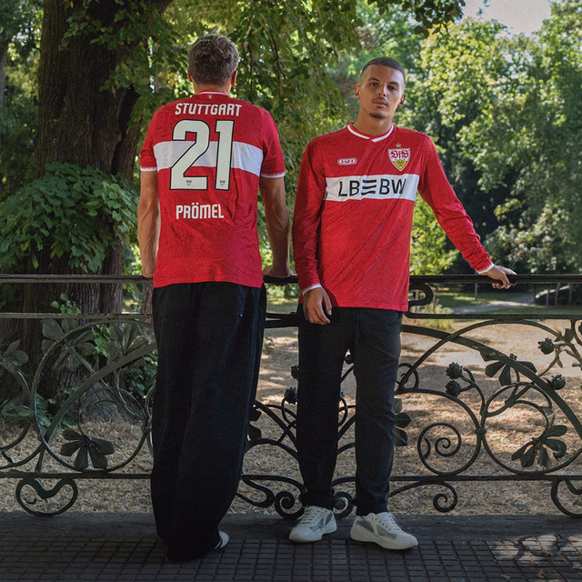 VfB away jersey red 26/27 
