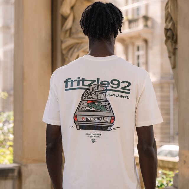 VfB T-Shirt Fritzle unterwegs offwhite