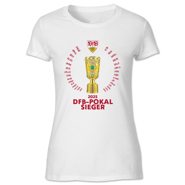 VfB Damen T-Shirt Pokalsieger 2025