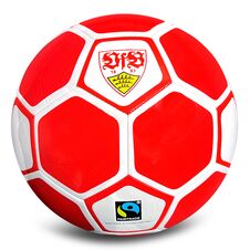 VfB fairtrade ball red 