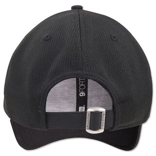 schwarze Rückseite mit Schnalle zur Größenverstellung der VfB New Era Cap schwarz